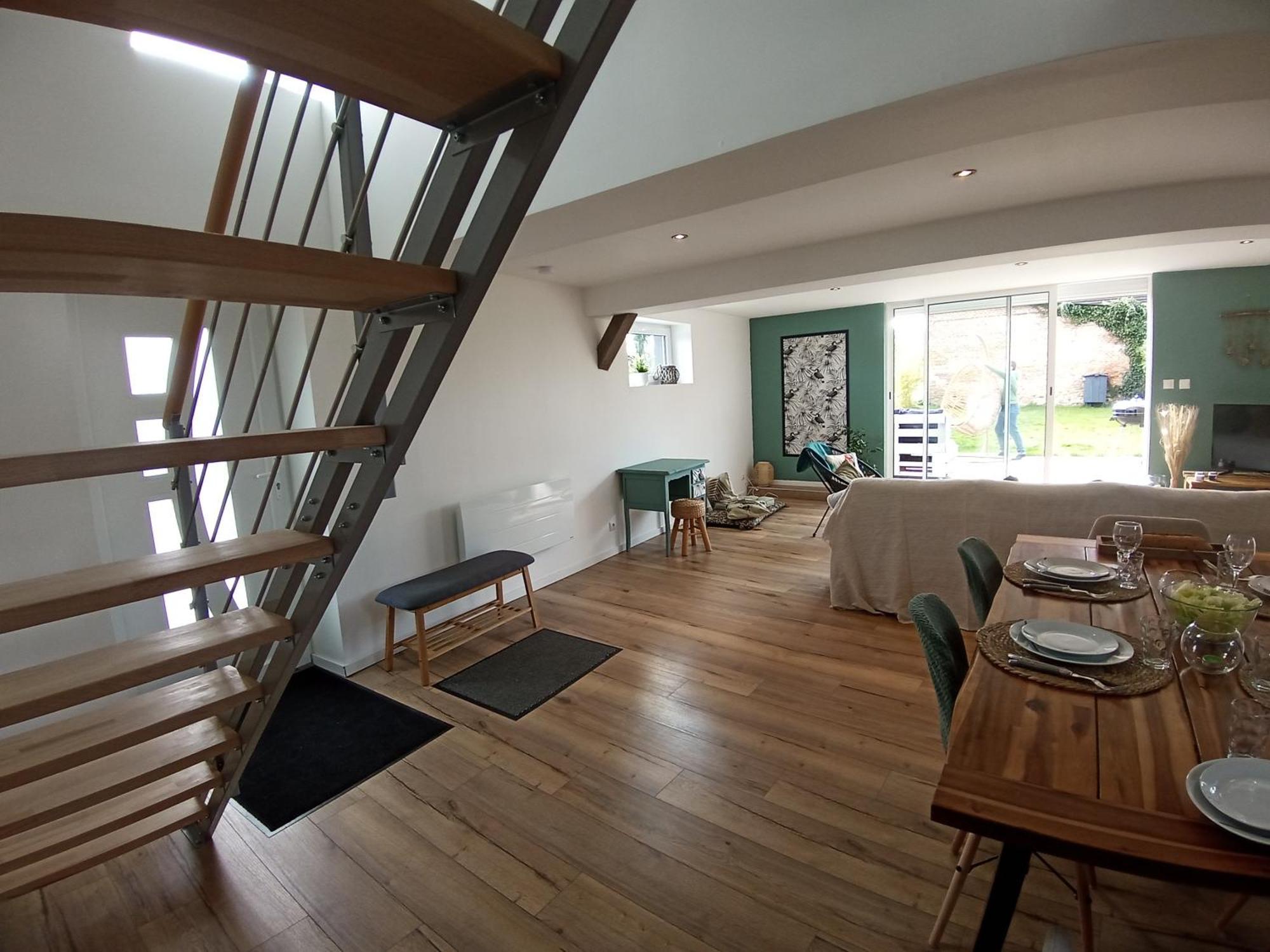 Maison Familiale A La Campagne La Chapelle-du-Bourgay 部屋 写真